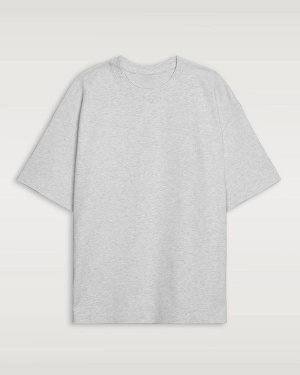 Men's  Cotton Tee Relaxed Midweight - Light Ash Gray