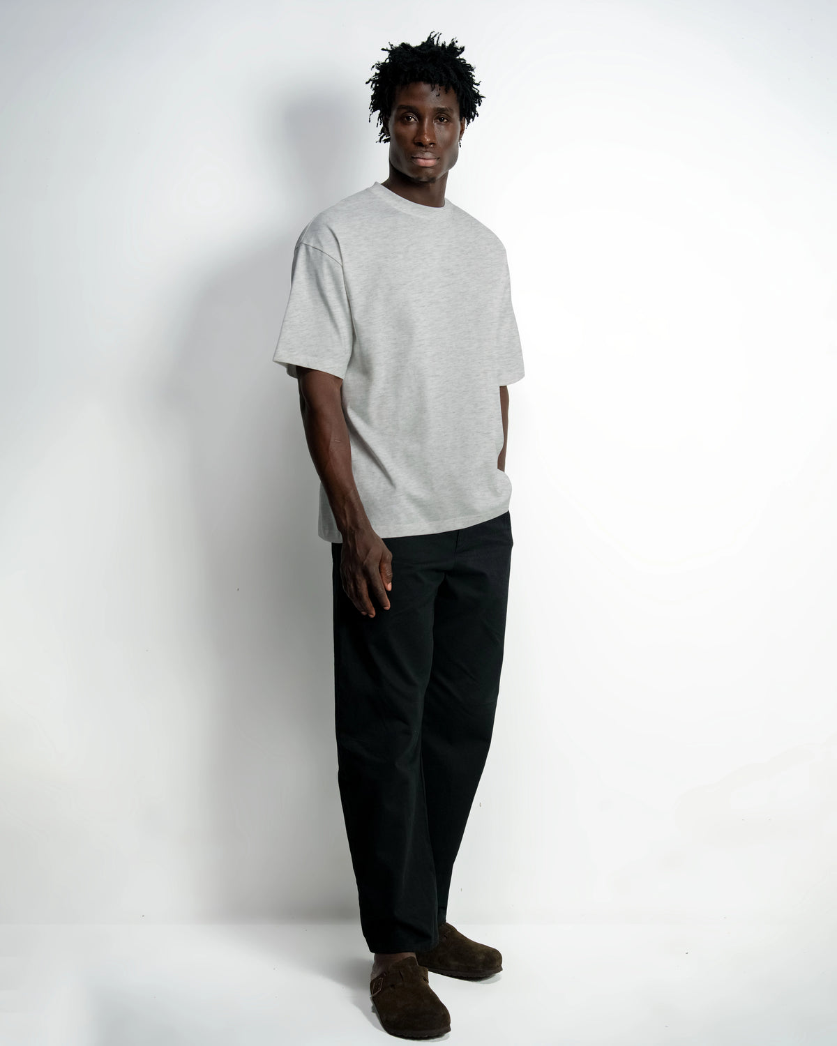 Relaxed Model 1 #Light Ash Gray